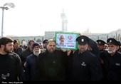 مراسم تشییع پیکر مطهر سرلشکر شهید محمد شیرازی- مشهد
