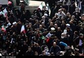 مراسم تشییع پیکر مطهر سرلشکر شهید محمد شیرازی- مشهد