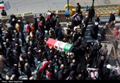 مراسم تشییع پیکر مطهر سرلشکر شهید محمد شیرازی- مشهد