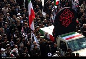 مراسم تشییع پیکر مطهر سرلشکر شهید محمد شیرازی- مشهد