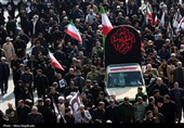 مراسم تشییع پیکر مطهر سرلشکر شهید محمد شیرازی- مشهد