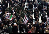 مراسم تشییع پیکر مطهر سرلشکر شهید محمد شیرازی- مشهد