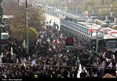 مراسم تشییع پیکر مطهر سرلشکر شهید محمد شیرازی- مشهد