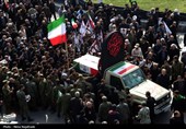 مراسم تشییع پیکر مطهر سرلشکر شهید محمد شیرازی- مشهد