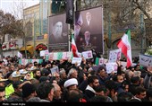 تشییع  پیکر 6 شهید راهدار حملات آمریکایی - صهیونی در زنجان