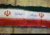 ورود پیکرهای 84 شهید ناو دنا به بهشت زهرا