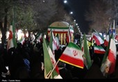تشییع پیکر مطهر شهید سجاد نادری در شهرکرد