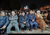 قیام شبانه مردم کردستان/بیعت زیر باران با رهبر انقلاب