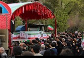 تشییع پیکر 17 شهید حملات آمریکایی صهیونی در اصفهان