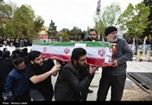 تشییع پیکر 17 شهید حملات آمریکایی صهیونی در اصفهان