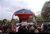 تشییع پیکر 17 شهید حملات آمریکایی صهیونی در اصفهان