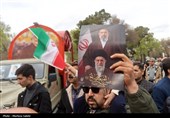 تشییع پیکر 17 شهید حملات آمریکایی صهیونی در اصفهان