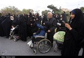 تشییع پیکر 17 شهید حملات آمریکایی صهیونی در اصفهان