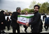 تشییع پیکر 17 شهید حملات آمریکایی صهیونی در اصفهان