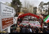 تشییع پیکر 17 شهید حملات آمریکایی صهیونی در اصفهان