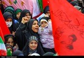 بیعت کودکان و نوجوانان تبریزی با رهبر انقلاب
