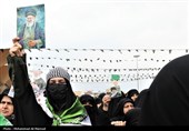 تشییع پیکر 8 شهید حملات آمریکایی صهیونی در قم