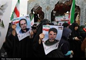 تشییع پیکر 8 شهید حملات آمریکایی صهیونی در قم