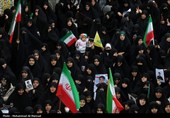 تشییع پیکر 8 شهید حملات آمریکایی صهیونی در قم