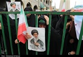 تشییع پیکر 8 شهید حملات آمریکایی صهیونی در قم