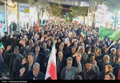 اجتماع مردم قاینات در بیعت با رهبر معظم انقلاب