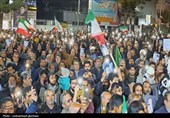 اجتماع مردم قاینات در بیعت با رهبر معظم انقلاب