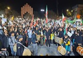 اجتماع مردم قاینات در بیعت با رهبر معظم انقلاب