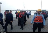 حضور اعضای کمیسیون انرژی مجلس در جزیرۀ خارک