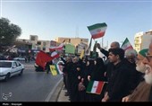 ادامه تجمع مردمی در بوشهر در ناکام گذاشتن توطئه‌های دشمنان