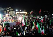 مراسم وداع با شهدای ناو شکن دنا در میدان  تجریش