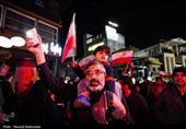 مراسم وداع با شهدای ناو شکن دنا در میدان  تجریش