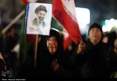 مراسم وداع با شهدای ناو شکن دنا در میدان  تجریش