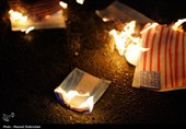 مراسم وداع با شهدای ناو شکن دنا در میدان  تجریش
