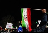 مراسم وداع با شهدای ناو شکن دنا در میدان  تجریش
