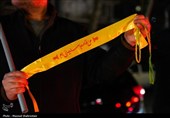 مراسم وداع با شهدای ناو شکن دنا در میدان  تجریش