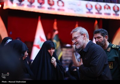 پیام بیت شهید سپهبد حاج قاسم سلیمانی پیرو شهادت علی لاریجانی