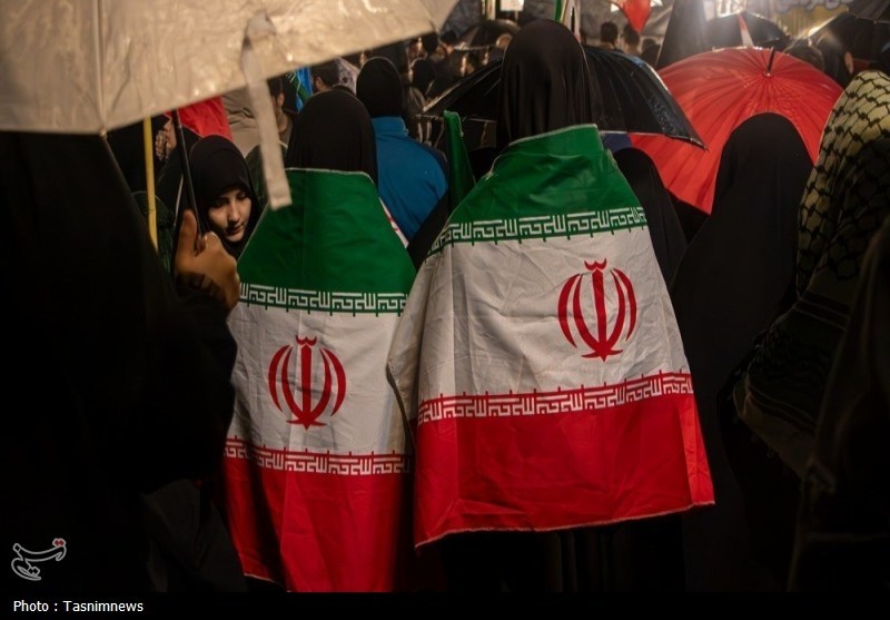 حضورچشمگیر مردم همدان در تمامی میادین اصلی شهر