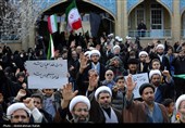 اجتماع بیعت حوزویان همدان با امام سید مجتبی خامنه ای -همدان