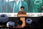 اجتماع بیعت حوزویان همدان با امام سید مجتبی خامنه ای -همدان