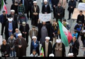 اجتماع بیعت حوزویان همدان با امام سید مجتبی خامنه ای -همدان