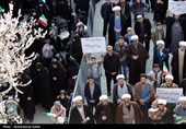 اجتماع بیعت حوزویان همدان با امام سید مجتبی خامنه ای -همدان