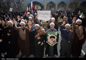 اجتماع بیعت حوزویان همدان با امام سید مجتبی خامنه ای -همدان