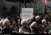 اجتماع بیعت حوزویان همدان با امام سید مجتبی خامنه ای -همدان