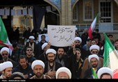 اجتماع بیعت حوزویان همدان با امام سید مجتبی خامنه ای -همدان