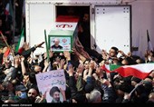 تشییع شهیدان لاریجانی، سلیمانی و دریادلان ناو دنا در تهران - 1
