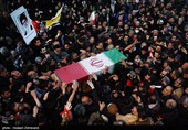 تشییع شهیدان لاریجانی، سلیمانی و دریادلان ناو دنا در تهران - 1
