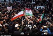 تشییع شهیدان لاریجانی، سلیمانی و دریادلان ناو دنا در تهران - 1