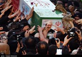 تشییع شهیدان لاریجانی، سلیمانی و دریادلان ناو دنا در تهران - 1