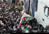 تشییع شهیدان لاریجانی، سلیمانی و دریادلان ناو دنا در تهران - 1
