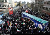 تشییع شهیدان لاریجانی، سلیمانی و دریادلان ناو دنا در تهران - 1